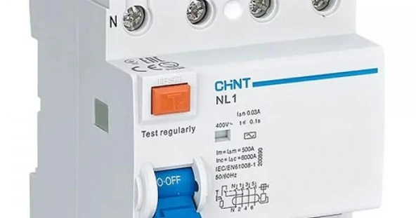 Chint - 4P 40A 300mA 6kA Yangın Koruma Rölesi 200230 - 2