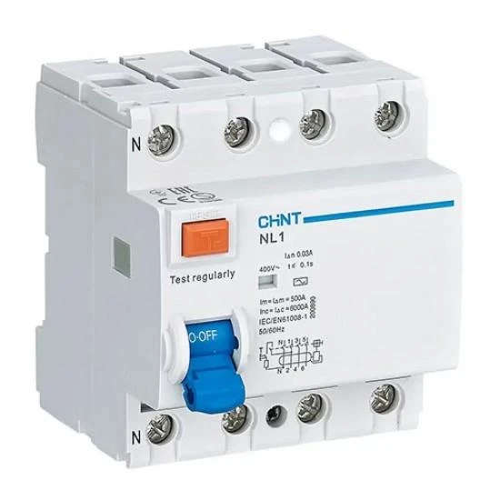 Chint - 4P 40A 300mA 6kA Yangın Koruma Rölesi 200230