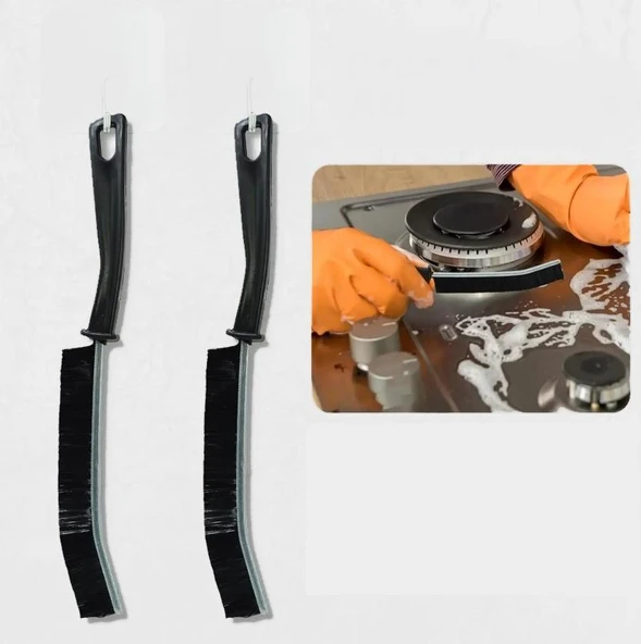 OTO MOTTO Çok Amaçlı İnce Temizlik Fırçası - Derz Arası Banyo Mutfak Lavabo Detay Temizleme Fırçası 1 ADET - 9