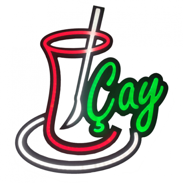 Çay Bardağı Leon Led Tabela Işıklı 63x70CM