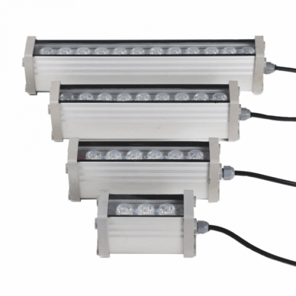 3W-10CM Wallwasher Led Sarı Dış Cephe Aydınlatma - 1
