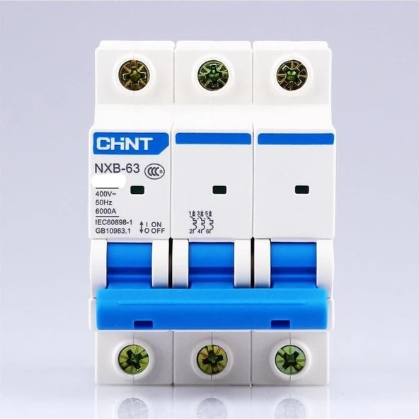 Chint - 3P C 80A 10kA Trifaze Anahtarlı Otomatik Sigorta 158095