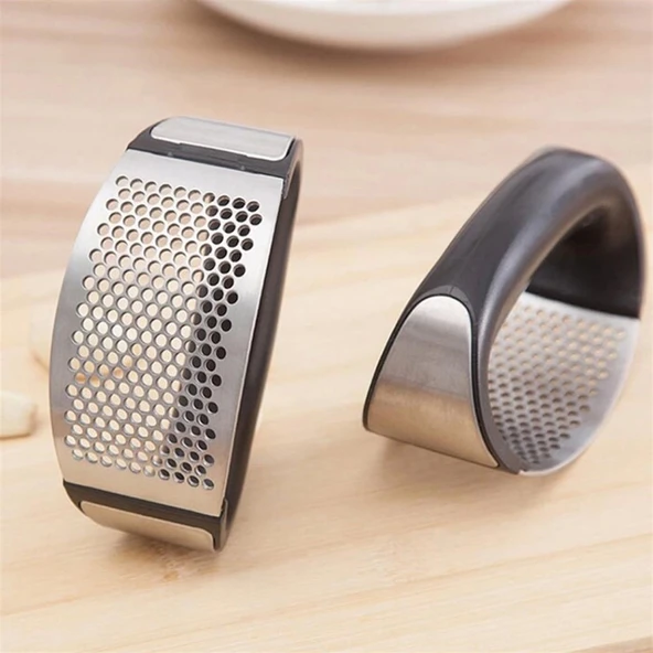 Yeni Sarımsak Ezici Paslanmaz Çelik Garlic Press (4172) - 3
