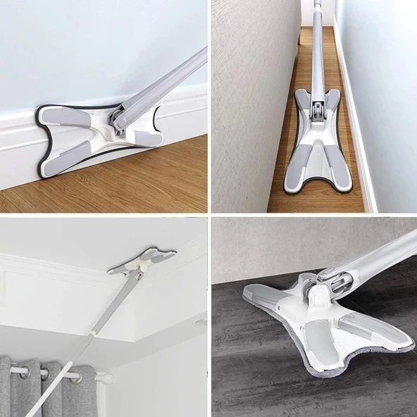 X Mop - Kendinden Sıkmalı Tablet Mop Twist Mop (4172)