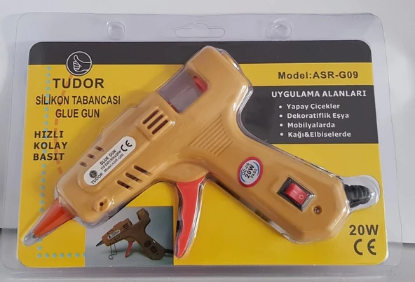 Sıcak Silikon Tabancası 20W Aç/Kapa Düğmeli ASR-G09 (4172)