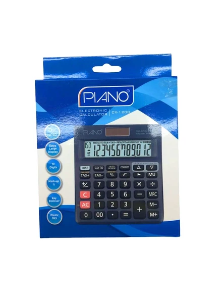 12 HANELİ HESAP MAKİNESİ CX-120D (4172)