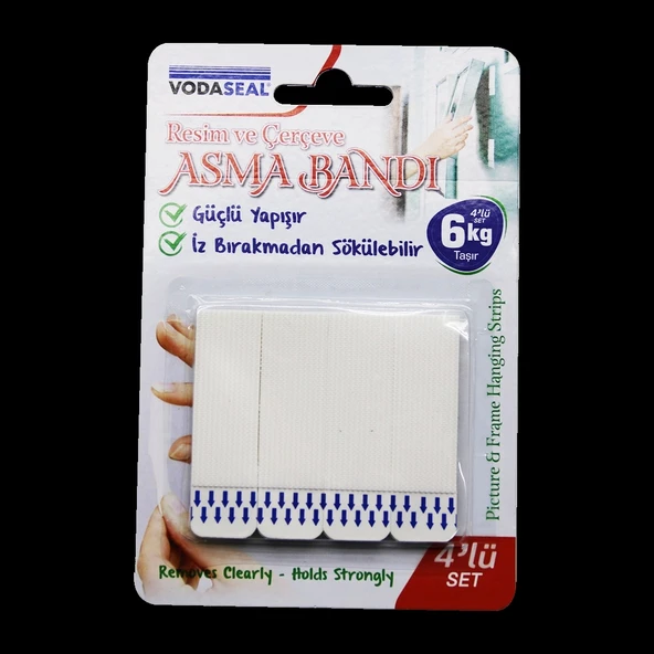 4 PARÇA  RESİM VE ÇERÇEVE ASMA BANTI 6KG.TAŞIMA (4172)