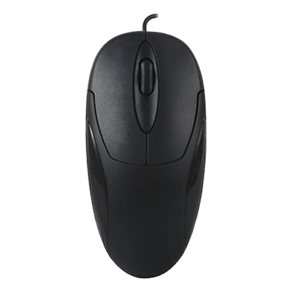 EVEREST SM-216 USB 1200 DPI SİYAH KABLOLU OPTİK MOUSE (4172)