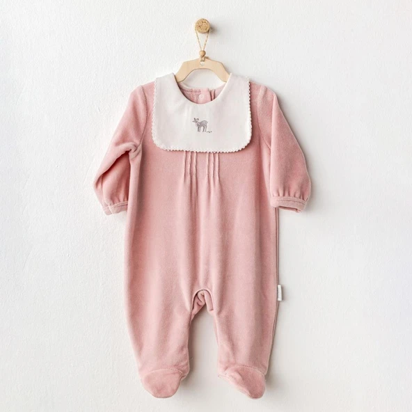 Andywawa AC25055 Puppy Gazelle Kadife Bebe Tulum Pink - 2