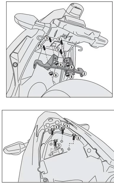 GIVI4108FZKAWASAKININJA300(13-18)ARKAÇANTATAŞIYICI - 3