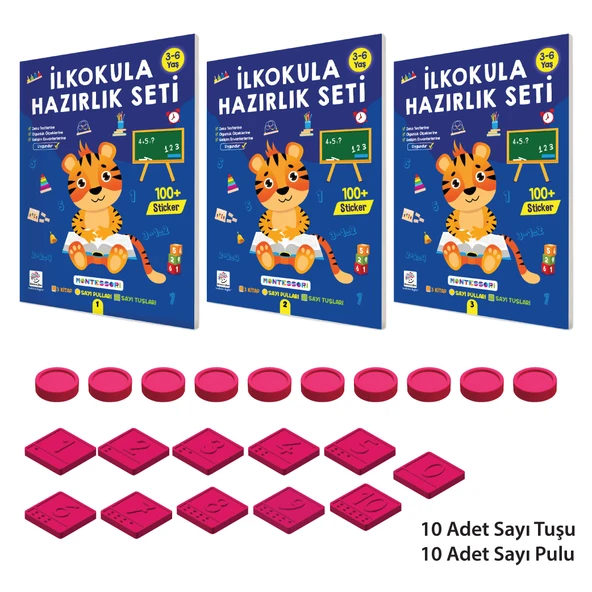 3-6 Yaş İlkokula Hazırlık Seti - 2