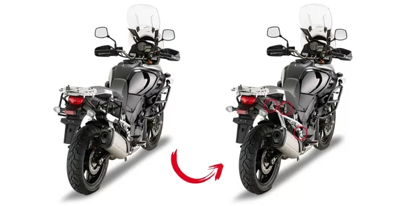 GIVIPLR3105SUZUKIDL1000V-STROM(14-19)YANÇANTATAŞIYICI ürün görseli