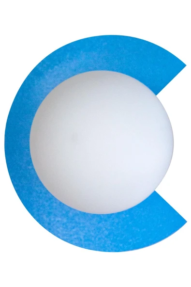 D-light Kesik Aplik Mavi