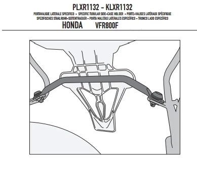 GIVIPLXR1132HONDAVFR800F(14-20)YANÇANTATAŞIYICI - Resim 7