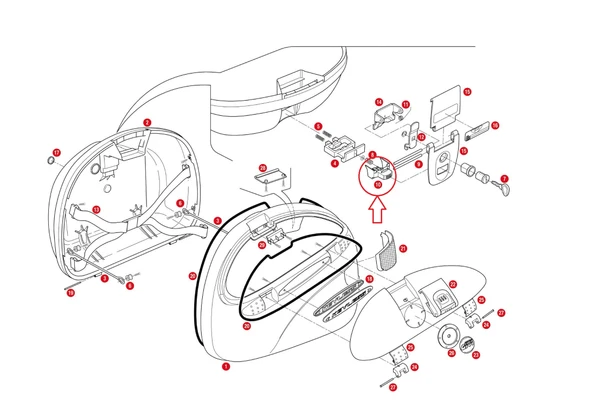 GIVIZ217ÇANTATABLADÜĞMESİE41-E360-E460 - Resim 2