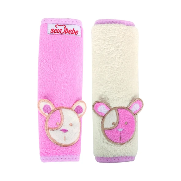 Sevi Bebe Oto Koltuğu Kemer Kılıfı ART-235 Pembe - 2