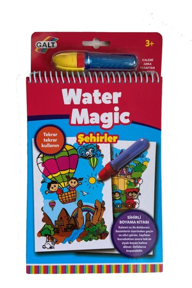 Galt Water Magic Sihirli Kitap Şehirler 3 Yaş+