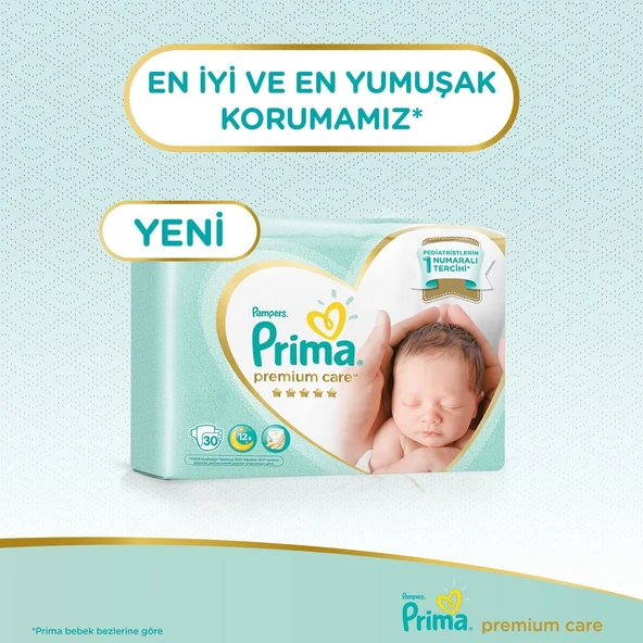 Prima Premium Care Bebek Bezi Ekonomik Paket 2 Beden 60 Adet - 7