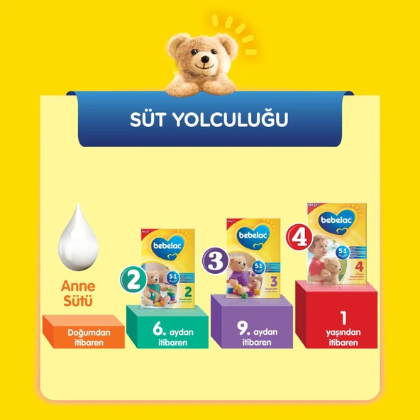 Bebelac Bebek Devam Sütü No1 250gr - 7