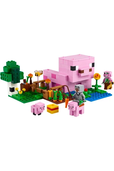 LEGO   Minecraft Yavru Domuz Evi 21268 - 7 Yaş ve Üzeri Yapım Seti (238 Parça) - 2