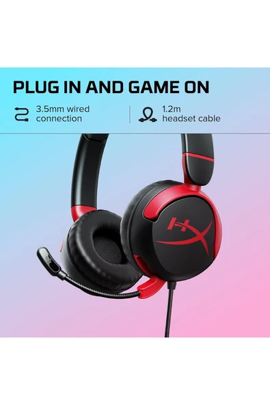 HyperX  Cloud Mini - Oyun Kulaklığı Siyah - 3