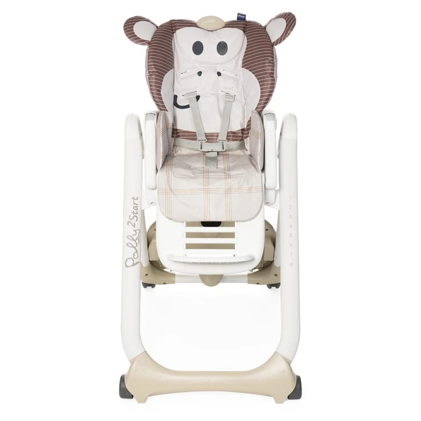 Chicco Polly 2 Start Mama Sandalyesi Monkey - 7