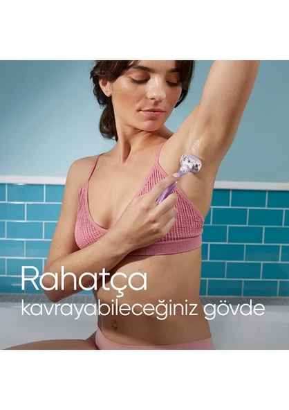 Gillette Venus Comfort Glide Breeze Tıraş Makinesi + 2 Adet Yedek Başlık - 5