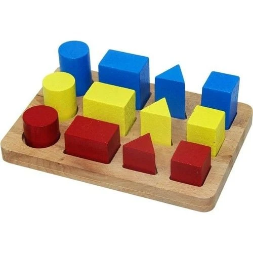 Play Wood Geometrik Büyükten Küçüğe Sıralama 314 - Resim 2
