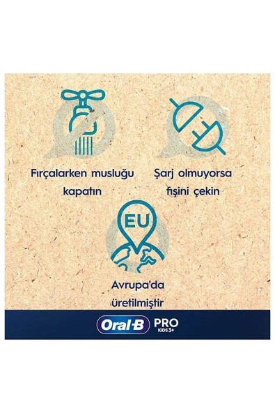 Oral-B Çocuk Şarjlı/elektrikli Diş Fırçası Spiderman D100 - 8