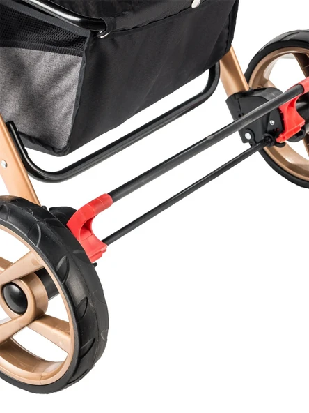 Baby 500 Combo Maxi Pro Çift Yönlü Puset Gold Siyah - 10