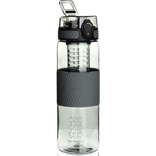 Uzspace 5061 Vitalis Tritan Matara Gri 700 ml