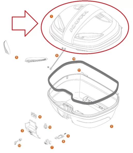 KAPPAZK47CNMÇANTAÜSTKAPAKSİYAHK47 ürün görseli