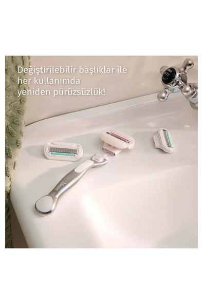 Gillette Venus Venus Comfort Glide Sugarberry Tıraş Makinesi + 1 Adet Başlık - 4