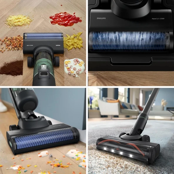 Philips XW7263/11 Aqua Trio 7000 Serisi Islak & Kuru Kablosuz Dikey Şarjlı Süpürge - 5