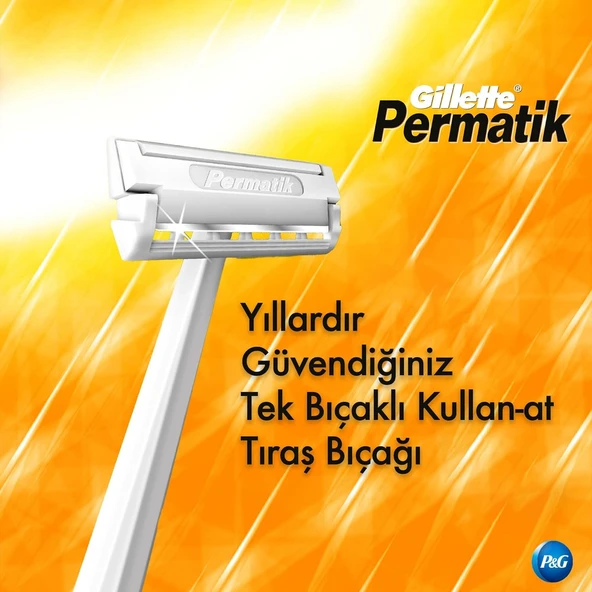Permatik Gillette Permatik Kullan At Tıraş Bıçağı 10'lu - 2