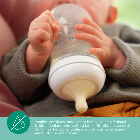 Avent Doğal Tepkili Natural Response Cam Biberon 240ml 1+ Ay - 8