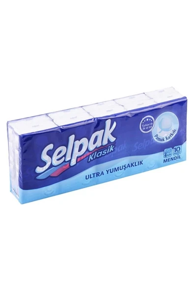 Selpak Klasik Mendil 10'lu Paket X 2