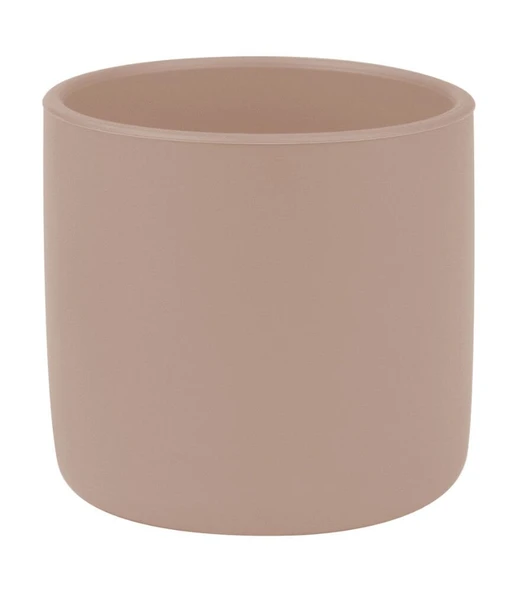 Silikon Mini Bardak Bubble Beige