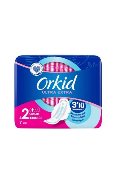 Orkid Ultra Extra Tekli Paket No: 2 7'li 3 Paket