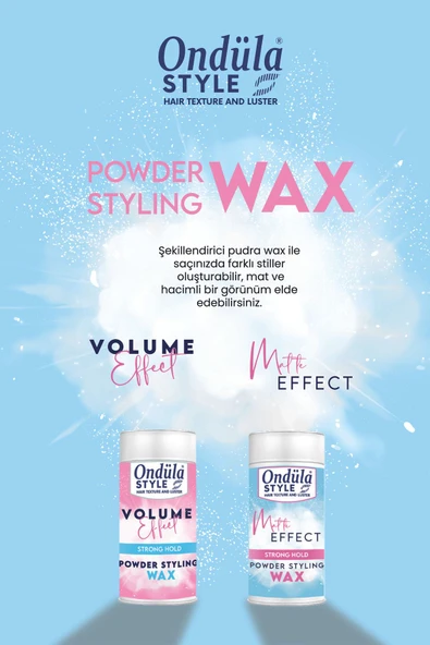 Ondüla Style Powder Wax Volume Effect Şekillendirici Toz Wax 20gr - 2