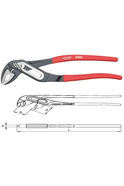 CETA PAPAĞAN PENSE 300 MM PVC SAP - 2
