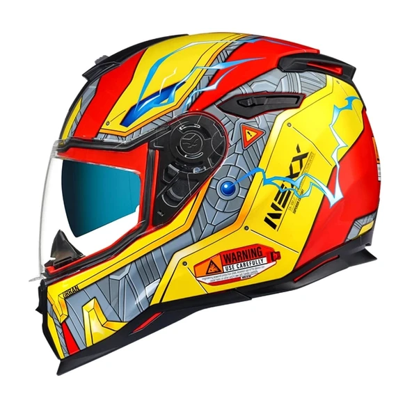 NEXX SX.100 GIGABOT KIRMIZI- KASK