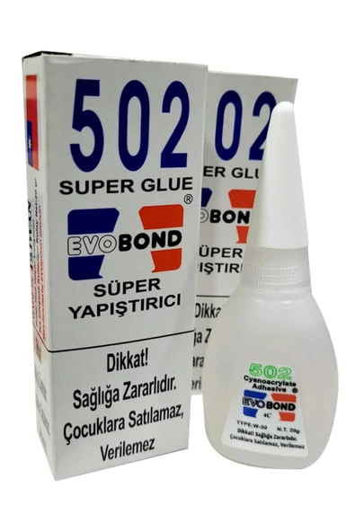 EvoBond 502 Japon Yapıştırıcı (3 Adet)