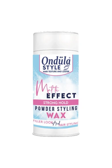 Ondüla Style Powder Wax Mat Efekt Şekillendirici Toz Wax Güçlü Tutuş 20gr - 5