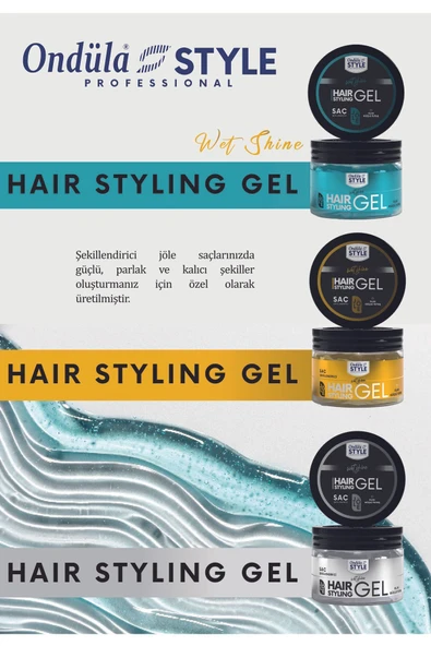 Ondüla Style 24 Saat Etkili Ultra Tutuş Jöle 300 ml SARI - 2