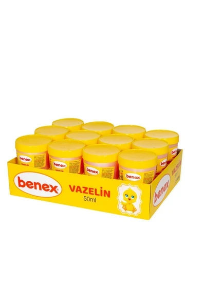 Benex Vazelin 50 ml 12'li Paket Pembe - 3