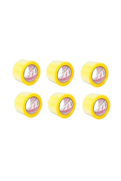 Şefaf Koli Bantı Oriana 45x100 Mt 6 Adet - Koli Bandı