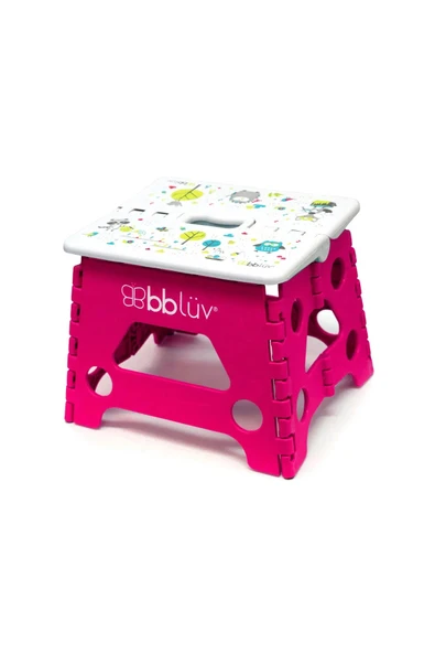 Bblüv Step Katlanabilen Eğitici Basamak  Pembe