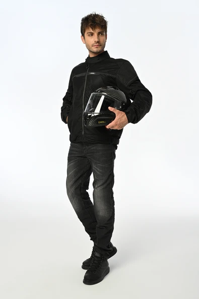 LS2 RIVA MONT SİYAH - Resim 8