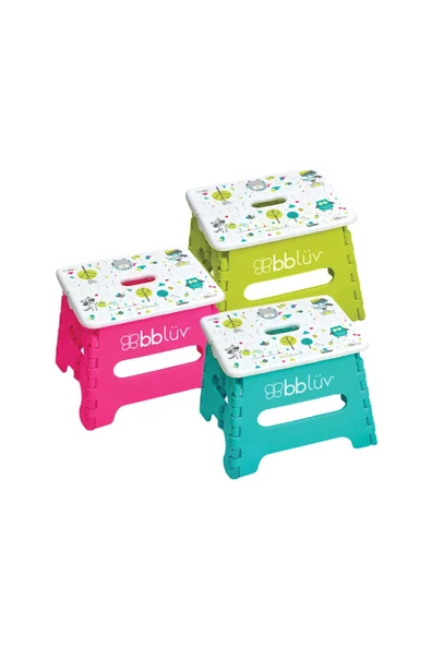 Bblüv Step Katlanabilen Eğitici Basamak  Yeşil - 6